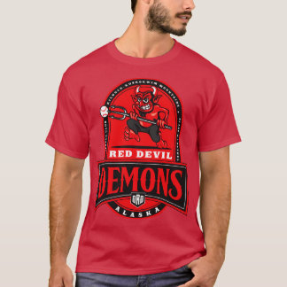 T-shirt Red Devil Alaska Demons