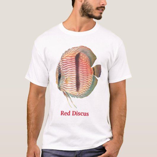 T-shirt Red Discus (Devant)