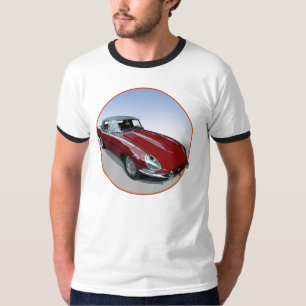 T-shirt Red E Type Roadster