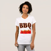 T-shirt Red Flames BQ dit (Devant entier)