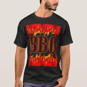 T-shirt Red Flames BQ dit