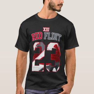 T-shirt Red Flint 13s Tee - shirts pour correspondre Baske