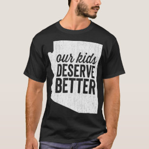 T-shirt Red for Ed Arizona Teacher