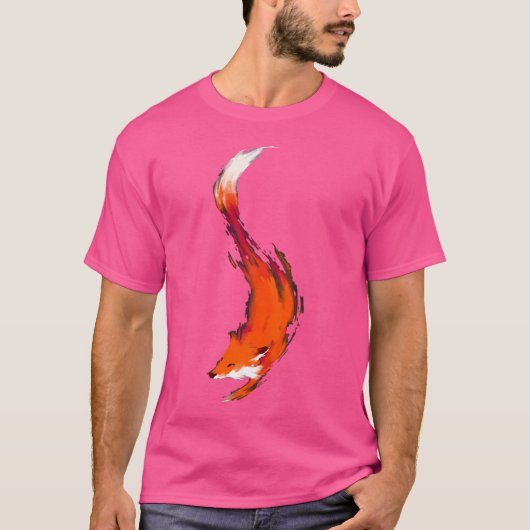 T-shirt Red Forest Fox Baby (Devant)