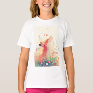 T-shirt Red Fox Meadow Dreams