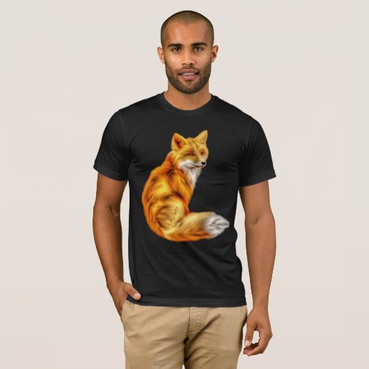 T-shirt Red Fox tendance (Devant entier)