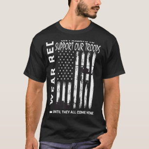 T-shirt Red Friday Militaires Se Souviennent Que Tous Les