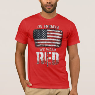 T-shirt RED Friday: Remember Everyone Deployed