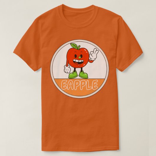 T-shirt Red Funny Eapper plus stricker (Design devant)