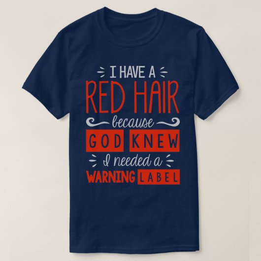 T-shirt Red Hair Woman 2 (Design devant)