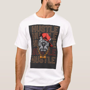 T-shirt Red Hat Mad Dog Hustle