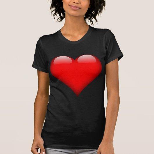 T-shirt Red Heart Love (Devant)