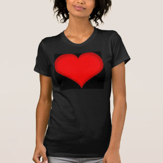 T-shirt red_heart_on_black_field