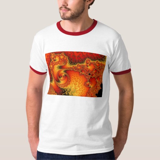 T-Shirt Red Hot Firepit (Devant)