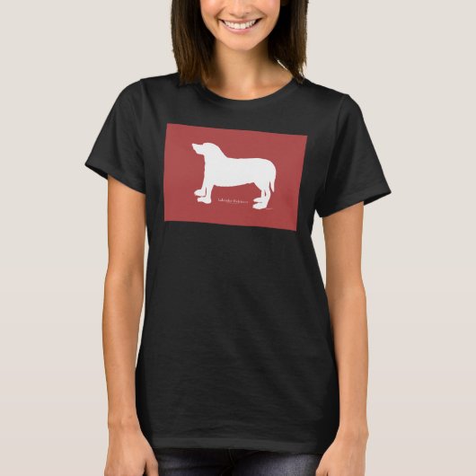 T-shirt Red Labrador Retriever Tony Fernandes (Devant)