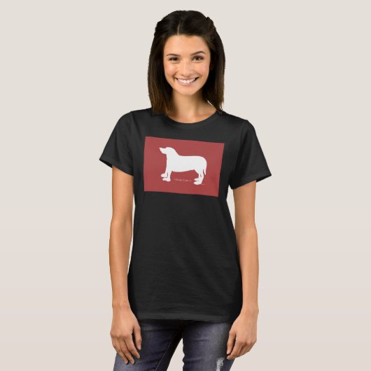 T-shirt Red Labrador Retriever Tony Fernandes (Devant entier)