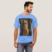 T-shirt Red Maine Coon dreamy (Devant entier)