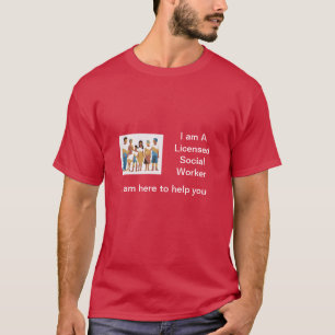 T-shirt Red Men's LSW