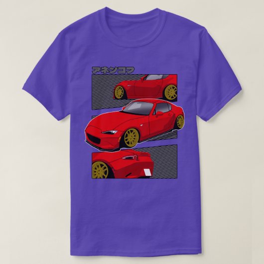 T-shirt Red Miata Et (Design devant)