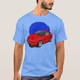 T-shirt Red Mitsubishi Starion Turbo 19821990