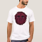 T-shirt Red Mustache Man (Devant)