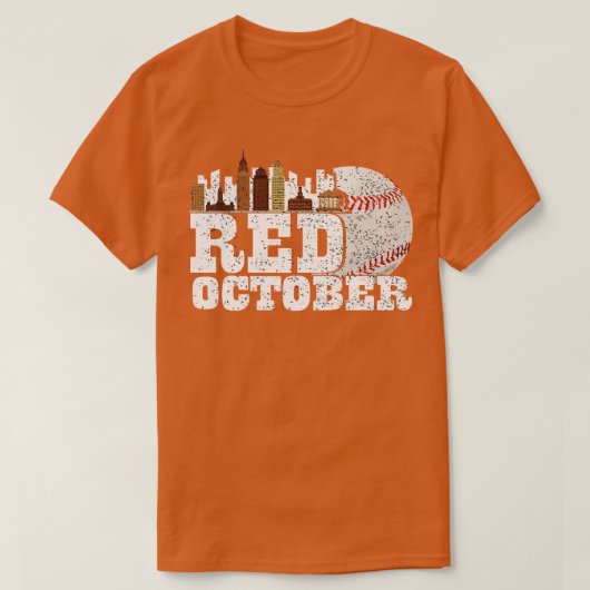 T-shirt Red October Philadelphia (Design devant)
