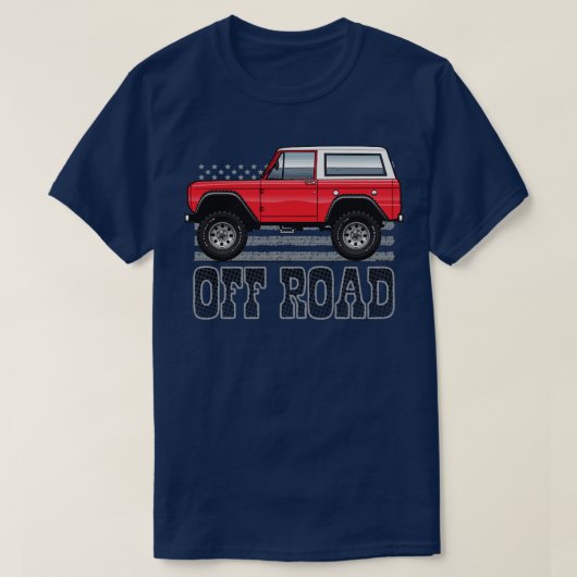 T-shirt Red OffRoad (Design devant)