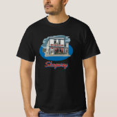T-shirt Red Onion Saloon Skagway Alaska t shirt (Devant)