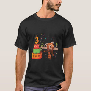 T-shirt Red Panda 3e Red Pandas Animal