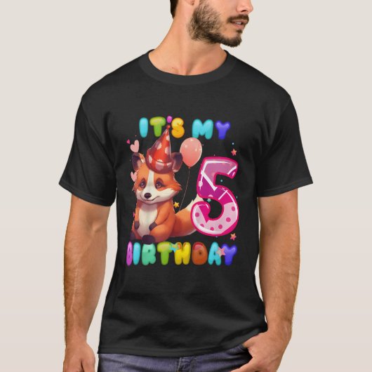 T-shirt Red Panda 5E I M 5 (Devant)