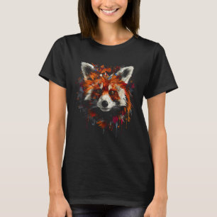 T-shirt Red Panda Artwork Zoo Animal Red Panda 1