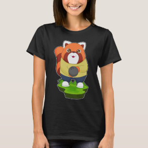 T-shirt Red Panda Bowling ballon Sports