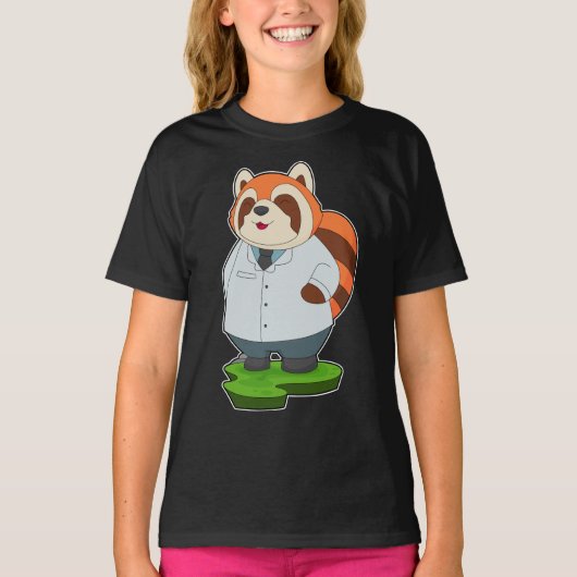 T-shirt Red Panda Doctor (Devant)