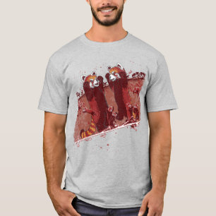 T-shirt Red Panda Fury