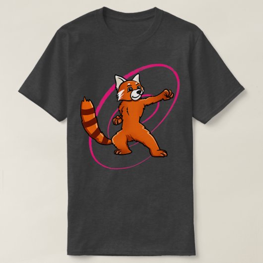 T-shirt Red Panda Kung Fu (Design devant)