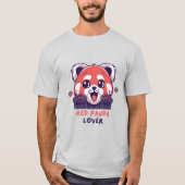 T-shirt Red Panda Lover (Devant)