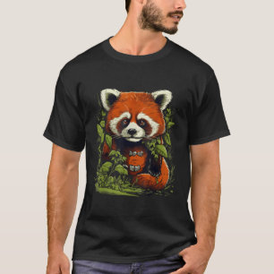 T-shirt Red Panda Nature Animaux Conservationnistes