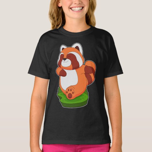 T-shirt Red Panda Runner Sports (Devant)