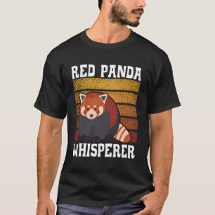 T-shirt Red Panda Whisperer Wildlife Animal Zookeeper