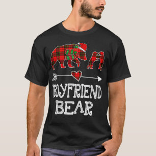 T-shirt Red Plaid Boyfriend Buffalo correspondant Pyjama C