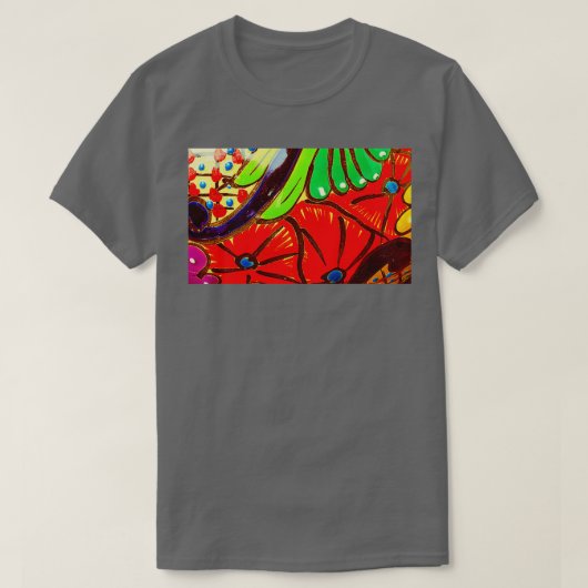 T-shirt Red Poppies Talavera (Design devant)