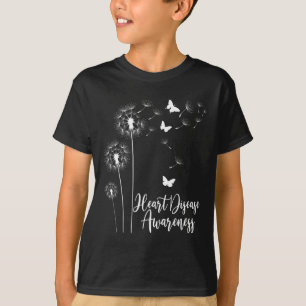 T-shirt Red Ribbon Heart Disease Awareness Mois American