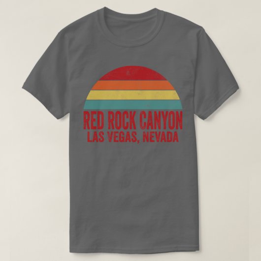 T-shirt Red Rock Canyon Las Vegas Nevada (Design devant)