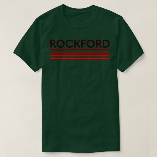 T-shirt Red Rockford (Design devant)