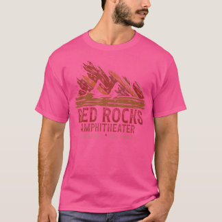 T-shirt Red Rocks - Morrison Colorado - Visite Red Rocks