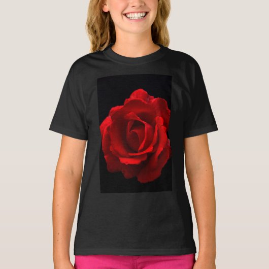 T-shirt Red Rose gccna (Devant)