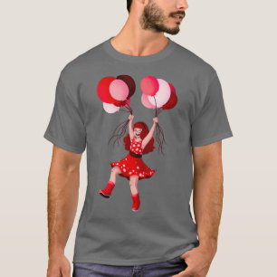 T-shirt Red Rosie