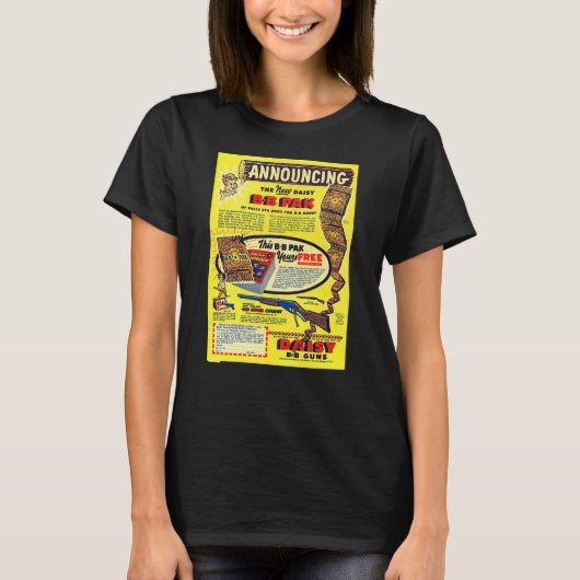 T-shirt Red Ryder BB Gun 50's Comic Book BB Vente (Devant)