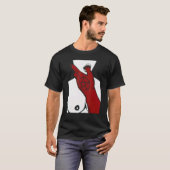 T-shirt Red Satan Hand Bad Nun (Devant entier)