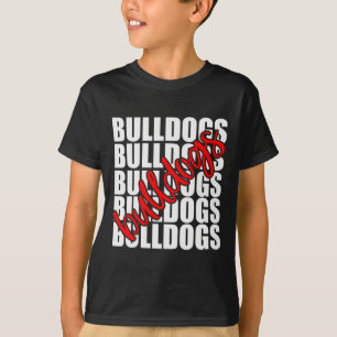 T-shirt Red School Sports Fan Team Spirit